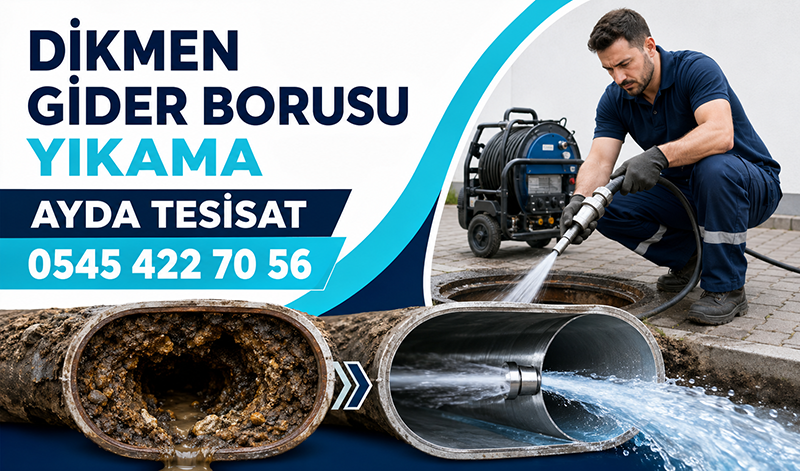Tıkalı Kanalizasyon Borusu Temizleme