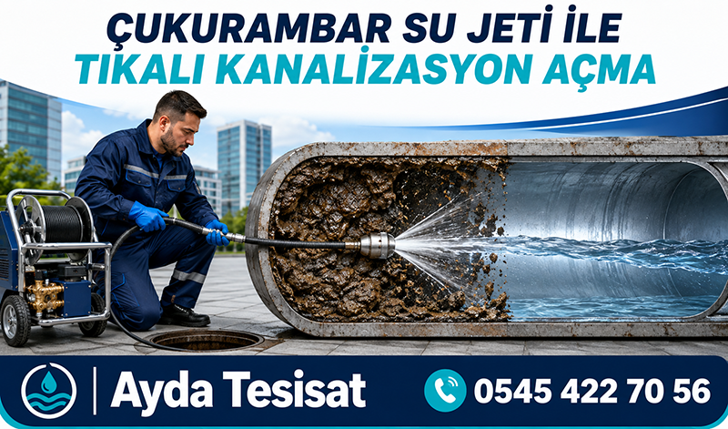 Tıkalı Kanalizasyon Temizleme Hizmeti