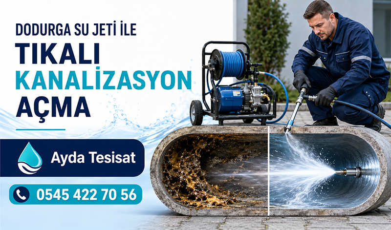 Tıkalı Kanalizasyon Temizleme Nasıl Yapılır