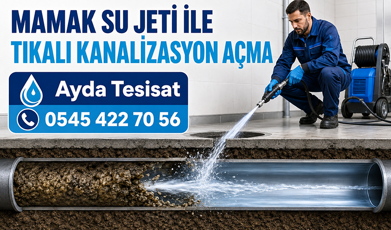 Tıkalı Kanalizasyon Temizleme Nasıl Yapılır