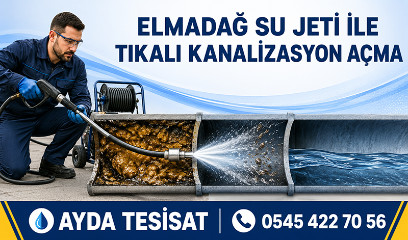 Tıkalı Kanalizasyon Temizleme