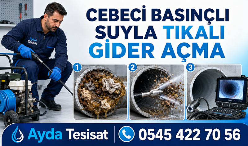 Tıkanıklıkta Vidanjör Gerektiren Gider Sorunları