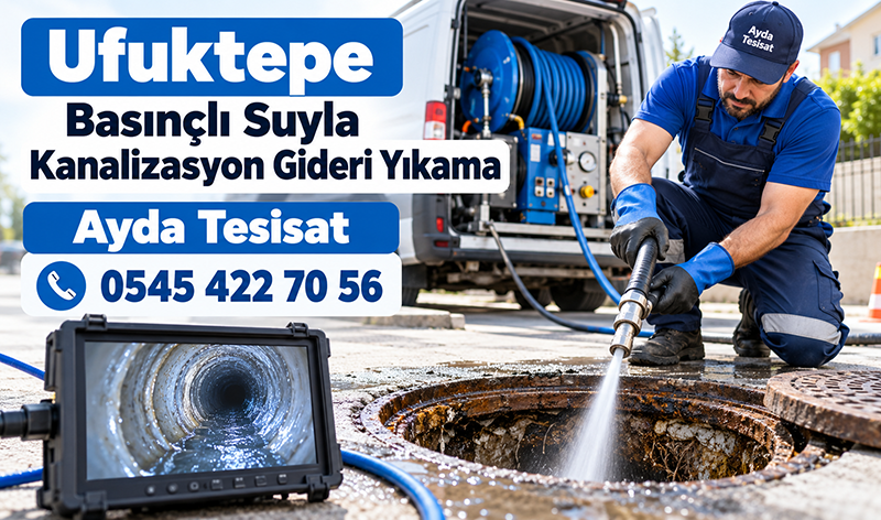 Ufuktepe Tıkalı Kanalizasyon Temizleme