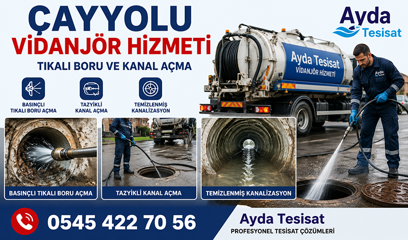 VİDANJÖR KULLANIM ALANLARI