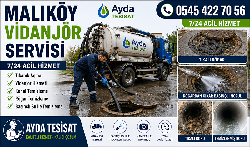 Vidanjör ile Fabrika Tıkanıklığı Açma