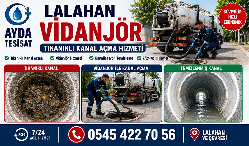 Vidanjör ile Kanal Açma