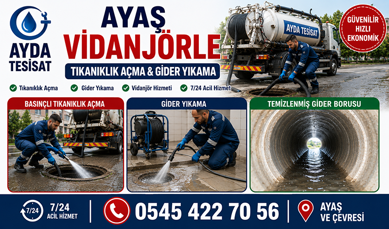 Vidanjör ile Kanal Temizleme