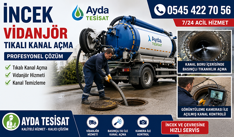 Vidanjör ile Tıkanıklık Açma