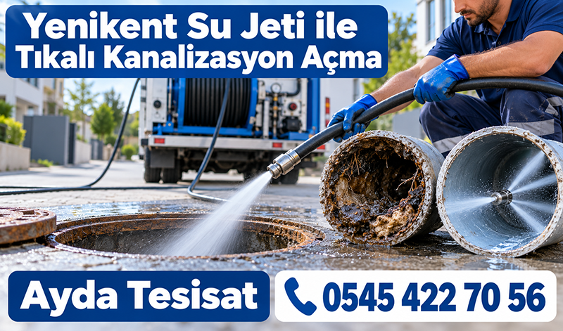 Yenikent Tıkalı Kanalizasyon Temizleme