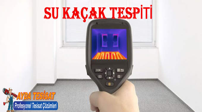 Yenikent su kaçak tespit