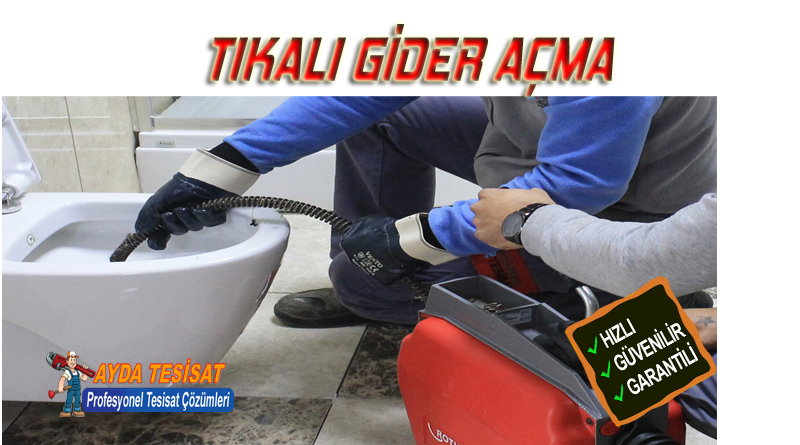 Yenimahalle Tıkalı Gider Açma