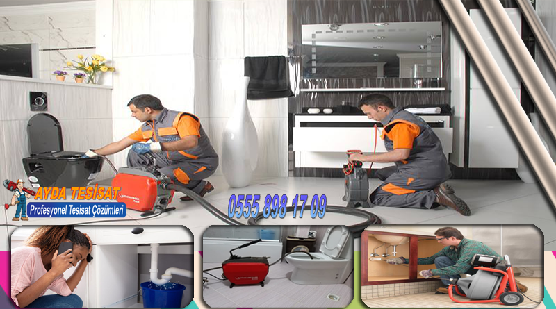 Çankaya tıkalı banyo açma