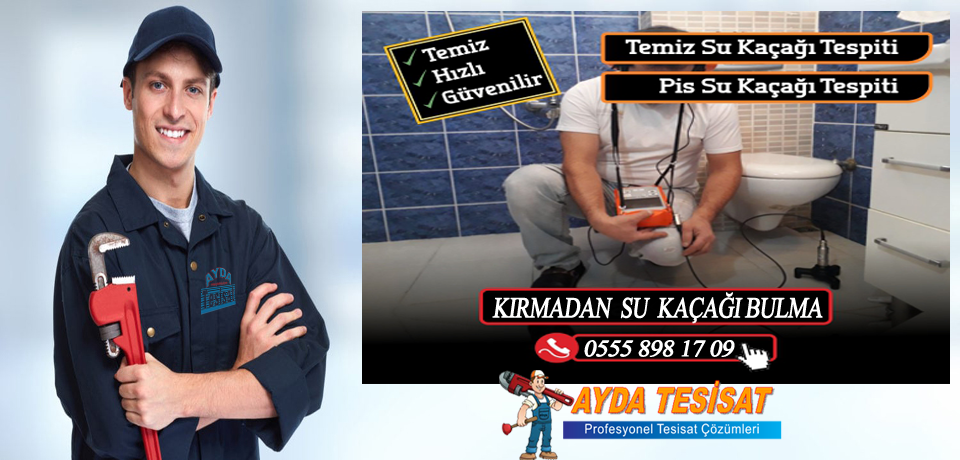 Emek su kaçağı bulma