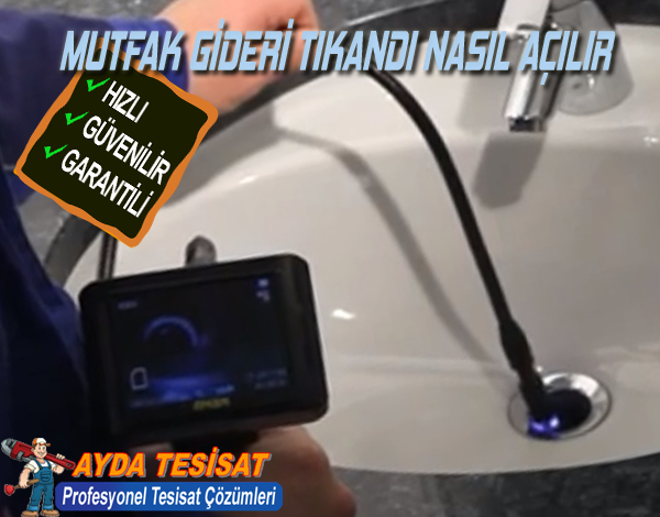 Eryaman tıkalı lavabo açma