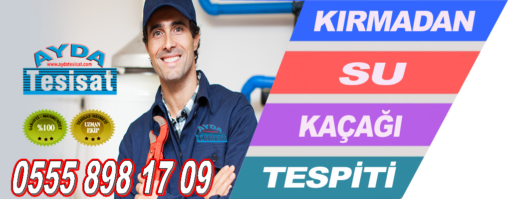 Mersin su kaçağı tespiti