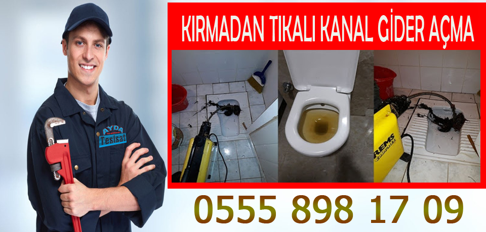 Keçiören tıkalı gider açma