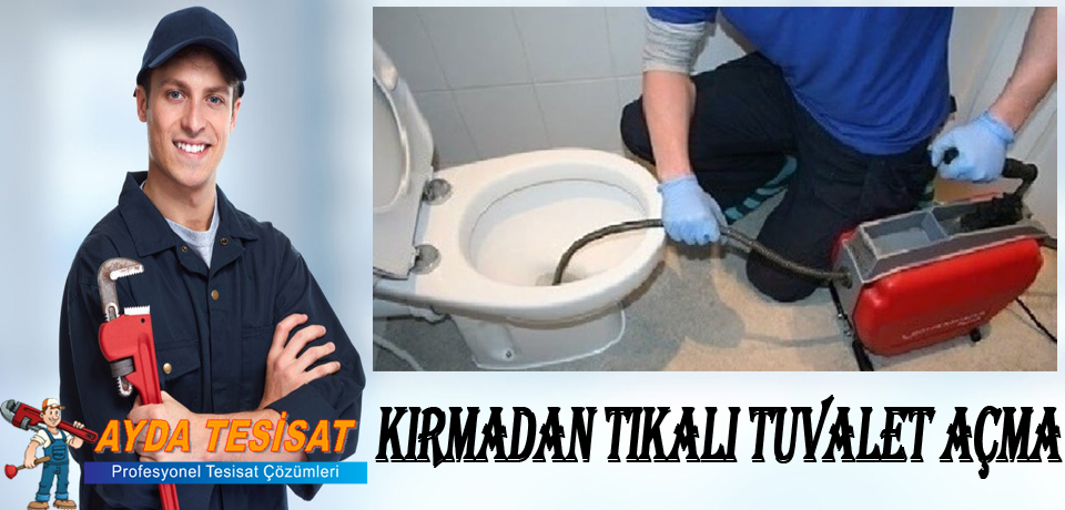Sincan klozet tıkanıklığı açma