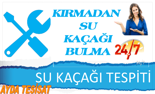 İncirli su kaçağı bulma