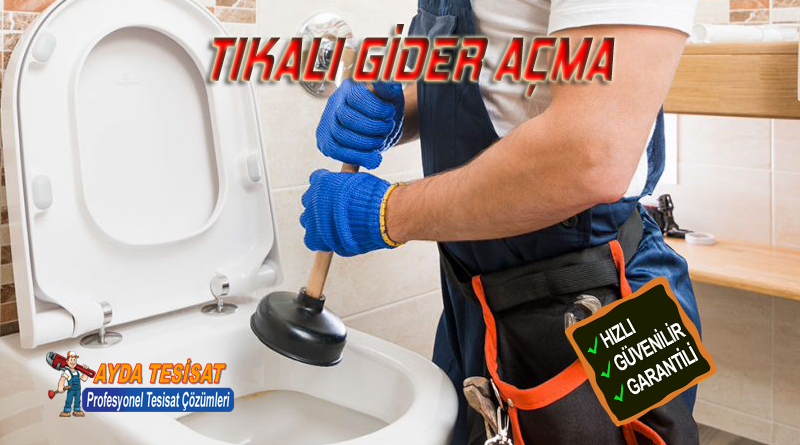 Yenimahalle tıkalı klozet açma