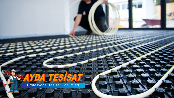 yerden ısıtma montajı