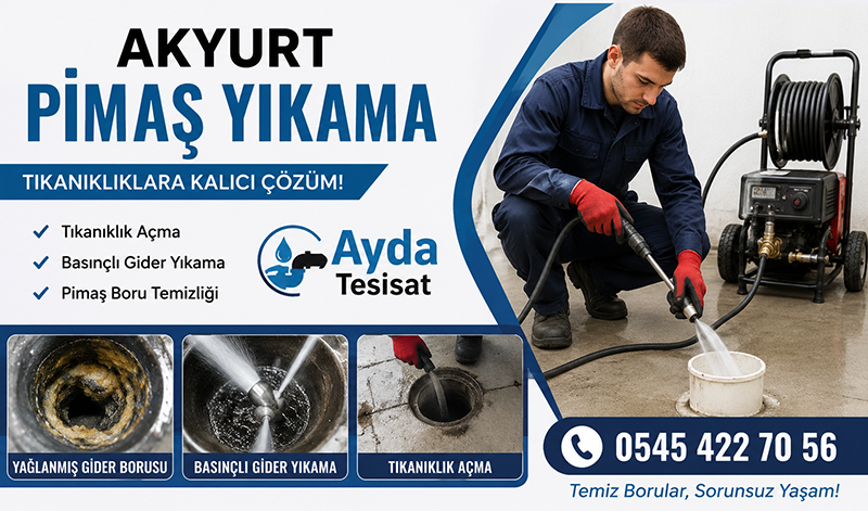 Akyurt Pimaş Yıkama