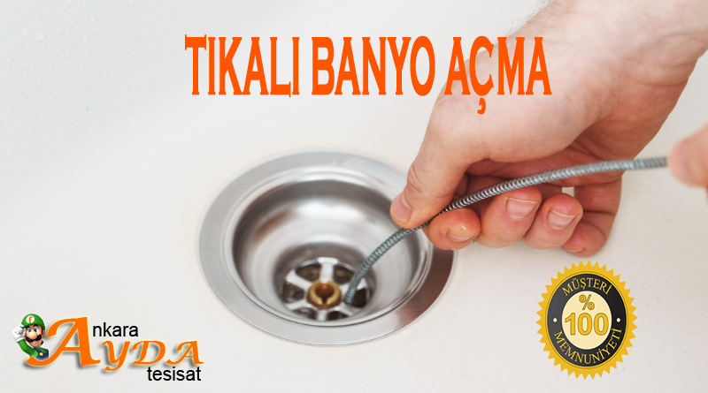 Anıttepe Banyo Gideri Açma