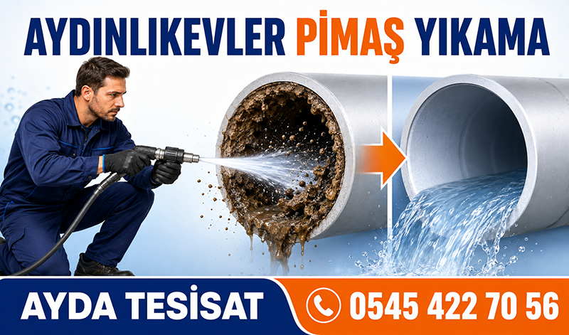 Aydınlıkevler Pimaş Yıkama