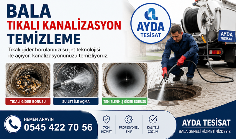 Bala Kanalizasyon Temizleme