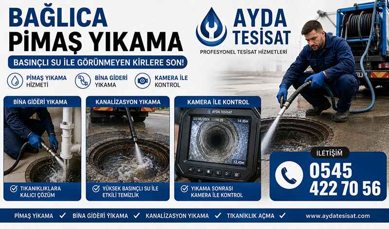 Bağlıca Pimaş Yıkama
