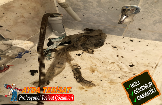 Bağlıca Tıkalı Banyo Gideri Açma