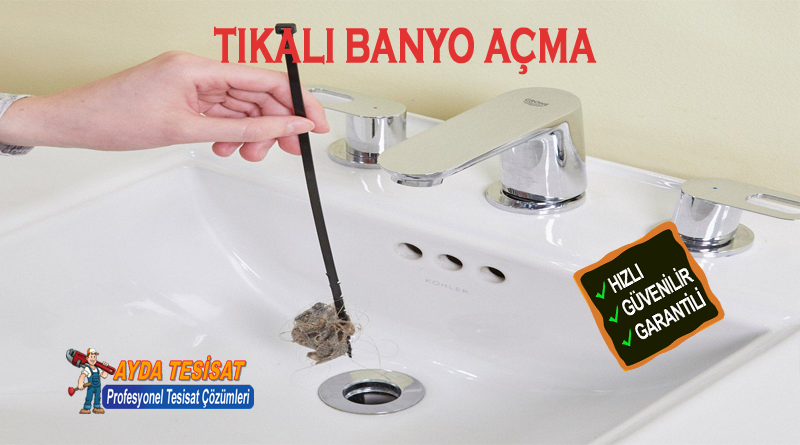Bağlıca Tıkalı Lavabo Açma