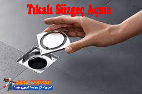 Bağlıca Tıkalı Süzgeç Açma