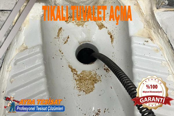 Bağlıca Tıkalı Tuvalet Açma