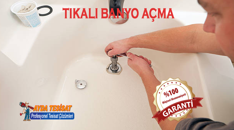 Balgat Tıkalı Banyo Gideri Açma