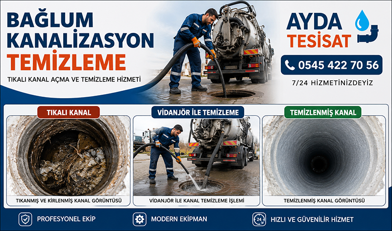 Bağlum Kanalizasyon Temizleme