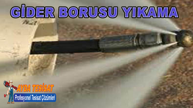 Basınçlı Suyla Pissu Hattı Yıkama Ankara
