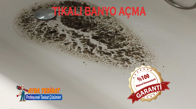 Beytepe Tıkalı Banyo Gideri Açma