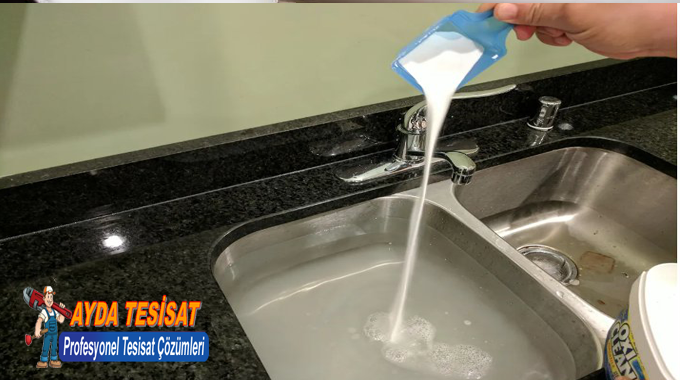 Birlik Mahallesi Tıkalı Mutfak Gideri Açma