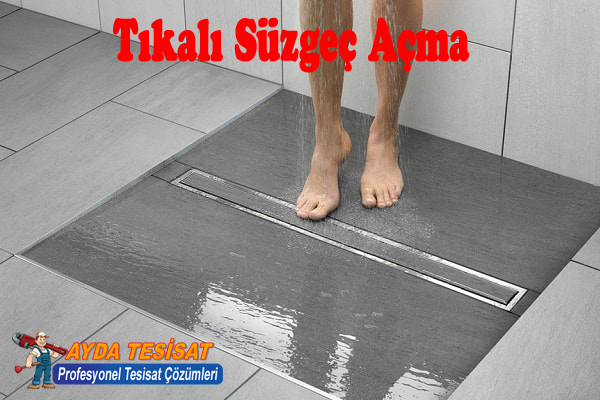 Dikmen Tıkalı Süzgeç Açma