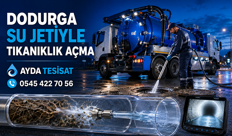 Dodurga Basınçlı Suyla Gider Açma