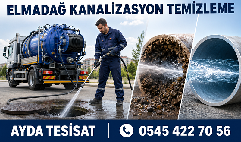 Elmadağ Kanalizasyon Temizleme