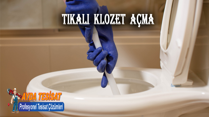 Elvankent Tıkalı Klozet Açma