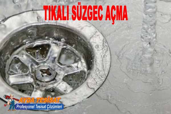 Elvankent Tıkalı Süzgeç Açma