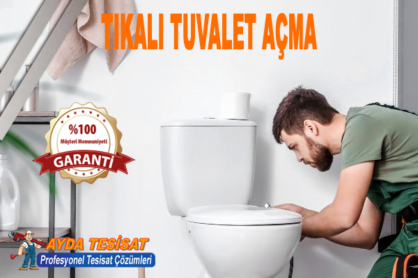 Elvankent Tıkalı Tuvalet Açma