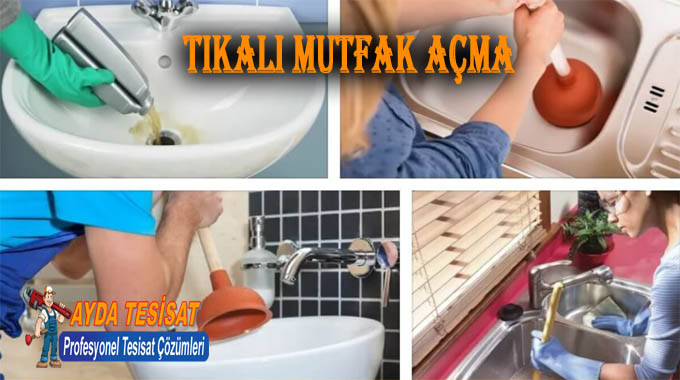 Emek Tıkalı Mutfak Gideri Açma