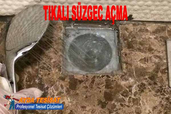 Emek Tıkalı Süzgeç Açma