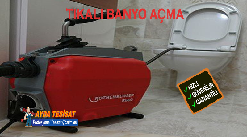 Gölbaşı Tıkalı Banyo Gideri Açma