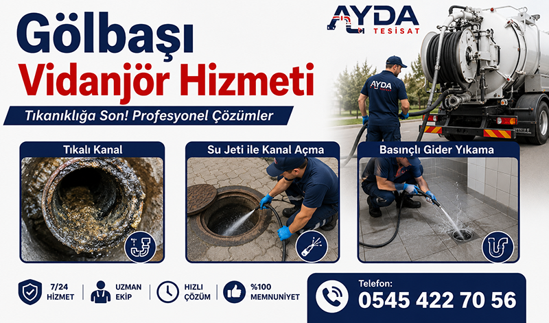 Gölbaşı Vidanjör Hizmeti