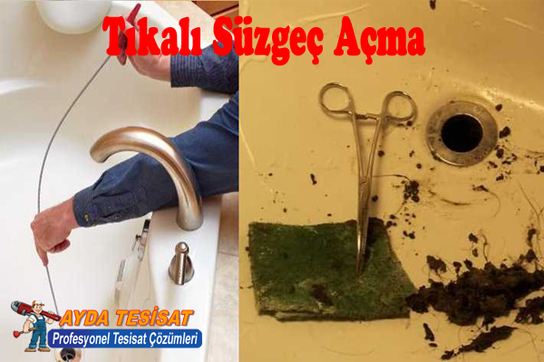 Hoşdere Tıkalı Süzgeç Açma