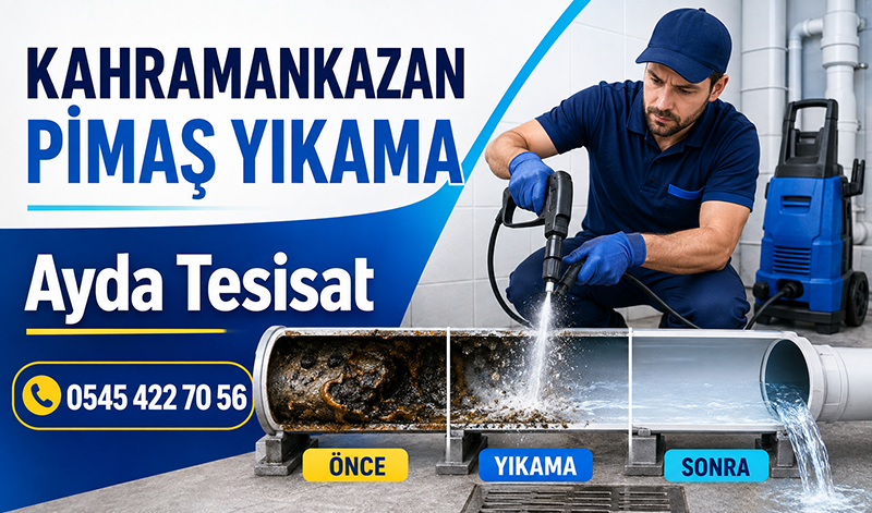 Kahramankazan Pimaş Yıkama